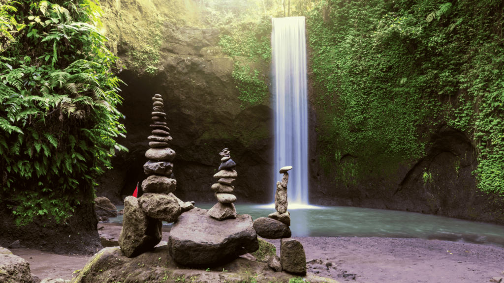 Tibumana Waterfall - Best of Bali Waterfalls: Tibumana, Tukad Cepung and Tegenungan