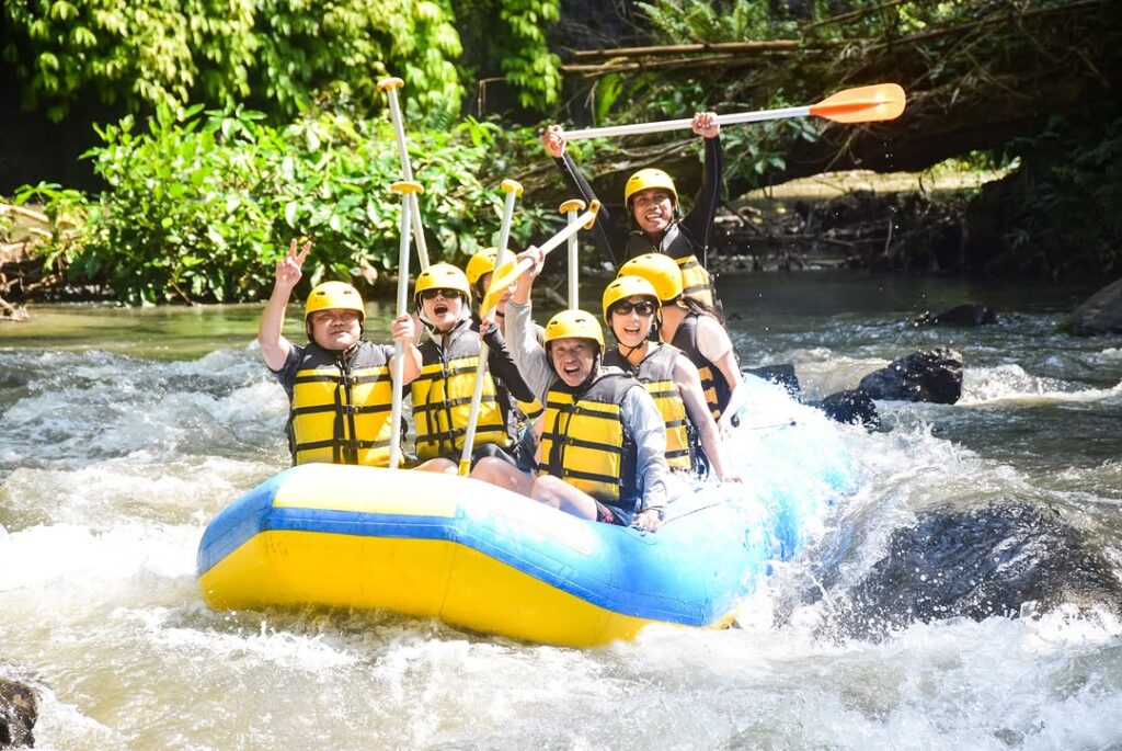 rafting